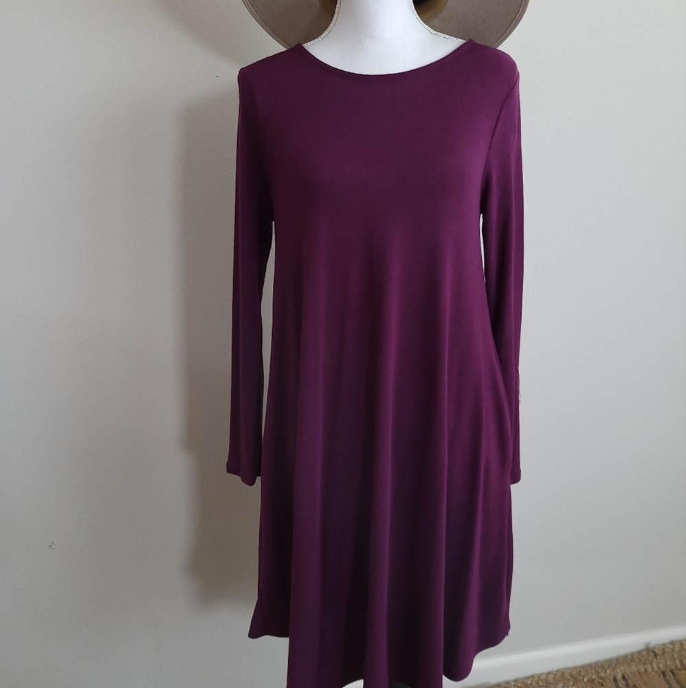 Plum Tunic Dress